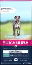 Eukanuba - Honden Droogvoer - Hond - Euk Grainfree Ocean Fish Adult Large Breed 12kg - 1st