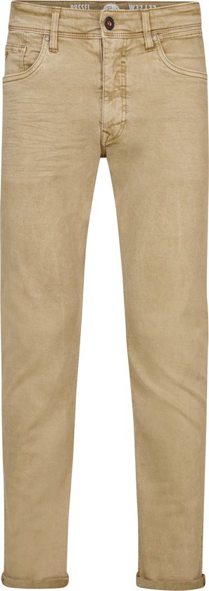 Petrol Industries - Heren Russel Gekleurde Regular Tapered Fit Jeans jeans - Bruin - Maat 31