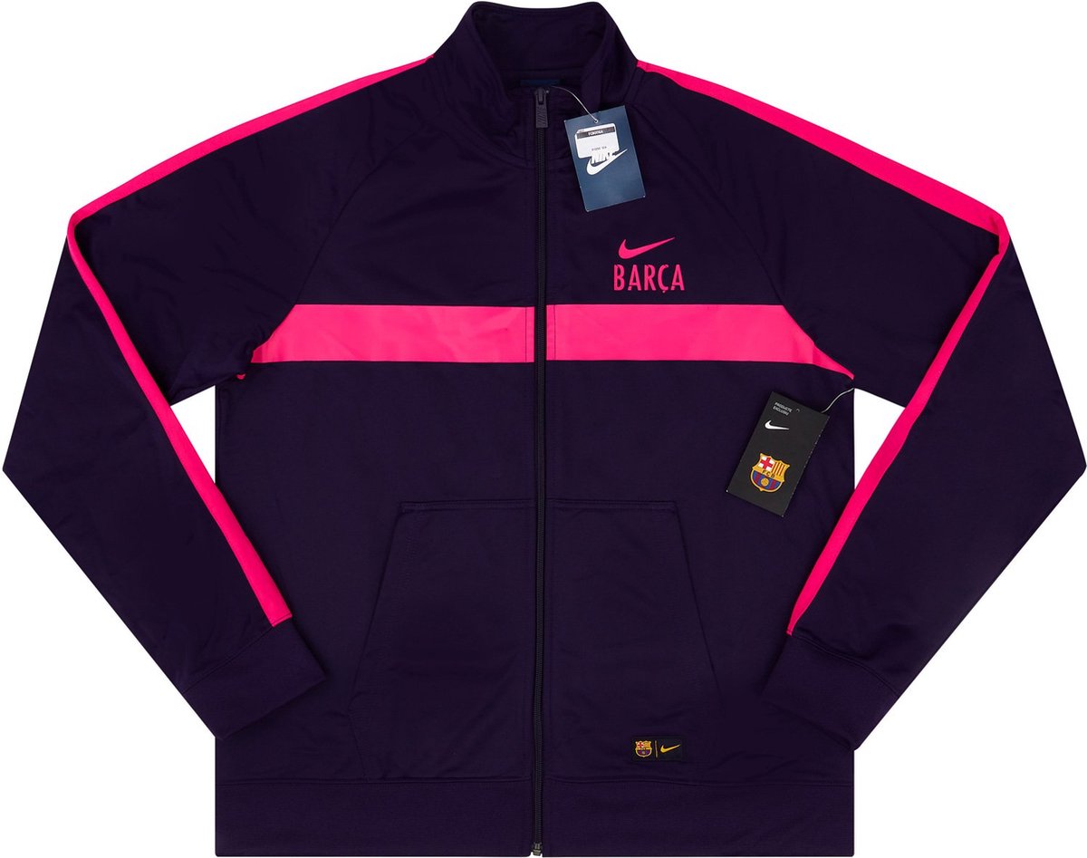 Barcelona Nike track jacket maat large