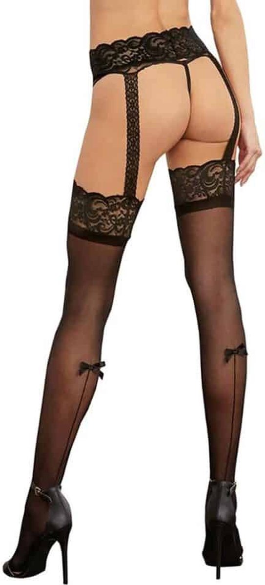 Goedkoopste Dreamgirl (All) Jarretellegordel Panty - One Size black OS