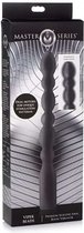 XR Brands Viper Beads - Silicone Anal Beads Vibrator black