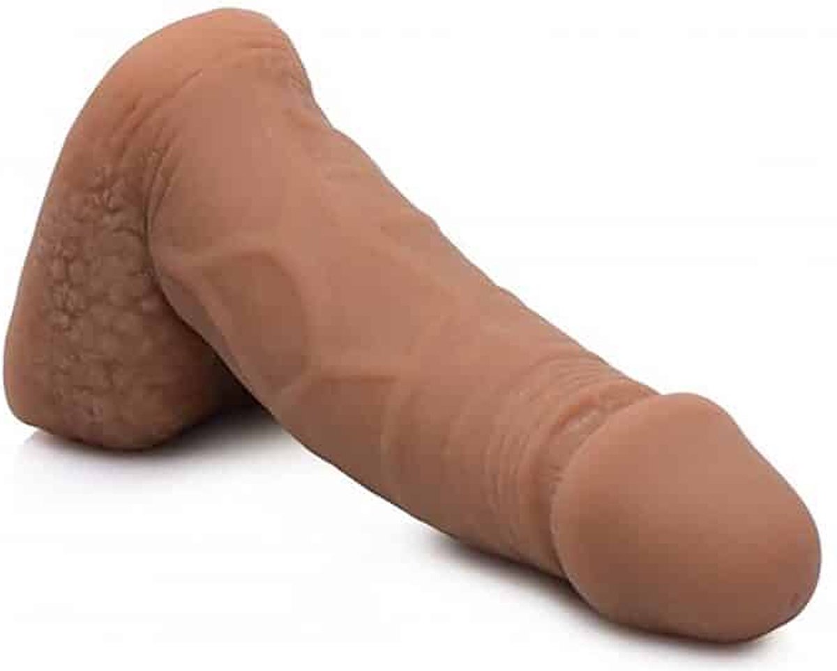 Goedkoopste XR Brands Large Bulge - Packer Dildo - 6 / 16,5 cm brown