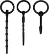 Urethral Sounding Plug Set - Zwart