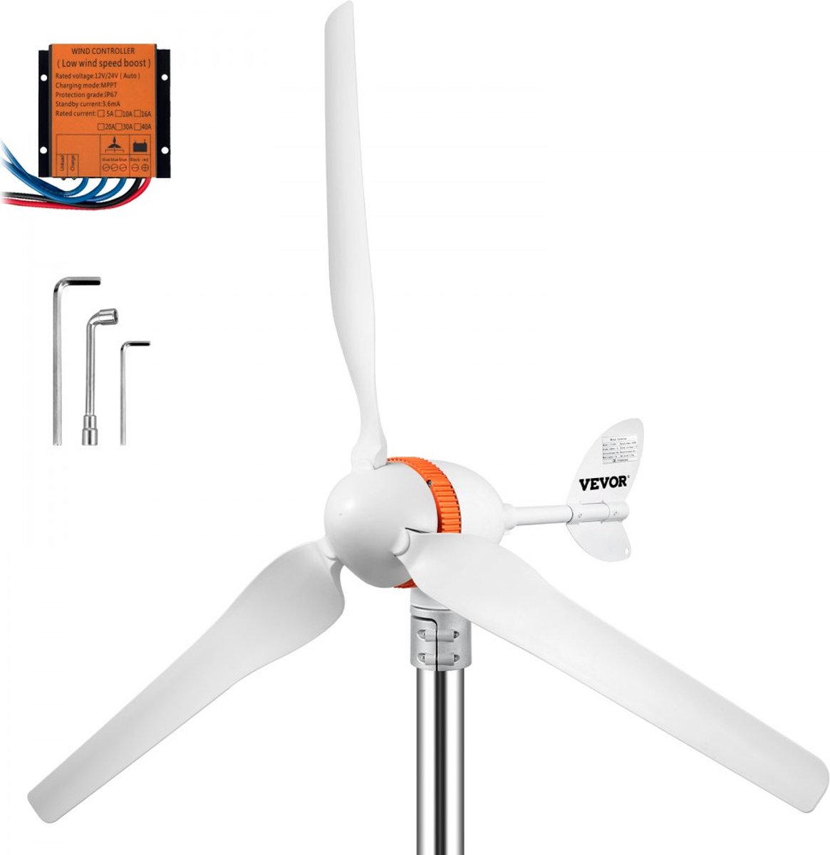Dakta® Kit générateur d'éolienne 400 W Kits générateurs éoliens