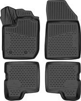 XTR rubberen voetmatten geschickt voor Dacia Duster (HM) 10/2017-Vandaag, geschikt voor modeluitvoering zonder handvat voor tankdop op vloer
