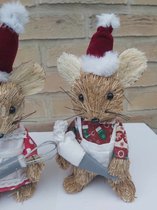 Kerstsneeuwpop decoratie, mintgroen | Voordelig bij