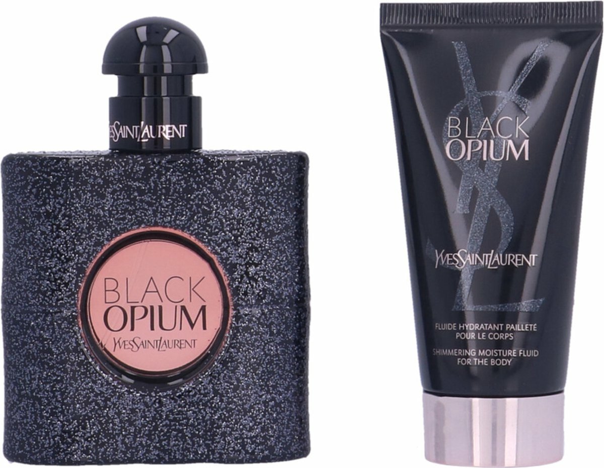 Coffret BLACK OPIUM gift 💝 Set Pour FEMME Disponible chez @jihal.shop 😍Ce  coffret Content à ✓parfum 50Ml ✓ *2 Body lotion…