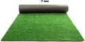 Grastapijt 1 x 3 meter - 7mm - Kunstgras - Artificial Grass Geschikt voor tuin, balkon, terras of speelkamer