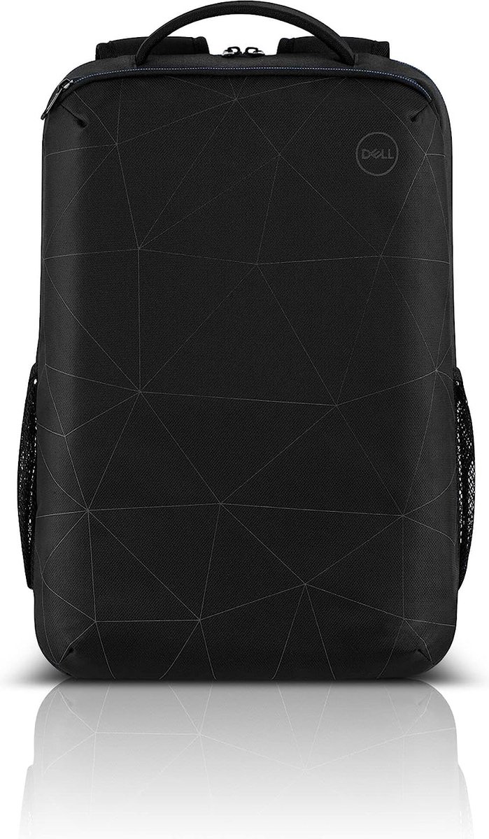 ES1520P Essential Pro Slim 15, tot 15,6 inch, waterbestendig, gevoerde handgrepen en mouwen, met luchtgaas gevoerde schouderbanden, zwart