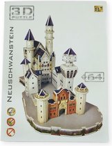 Puzzle 3D - Kasteel de Neuschwanstein - Kit de construction - Kit de construction