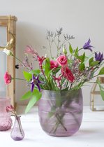 Vase en Verres lilas