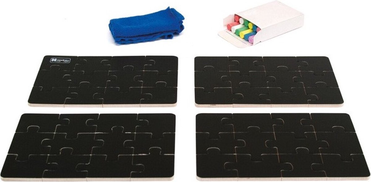 Andreu Toys ANDREU - 4 puzzels krijtbord