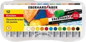 12x oliepastelkrijt Eberhard Faber 11mm