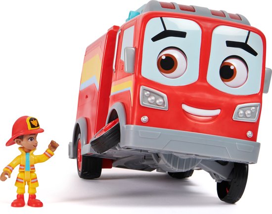 Foto: Disney firebuds vuur vriendjes interactieve bo flash brandweerwagen met licht en geluid