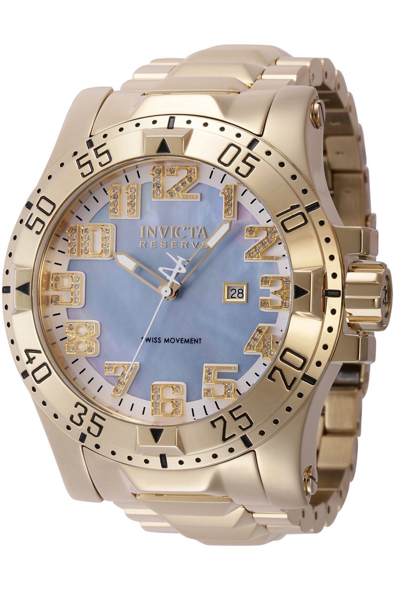 Invicta Reserve Excursion 43226 Quartz Herenhorloge 55mm Met