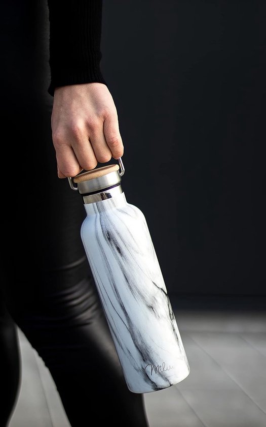 SODAWAVE Gourde En Acier Inoxydable [620 Ml] Compatible Avec SodaStream