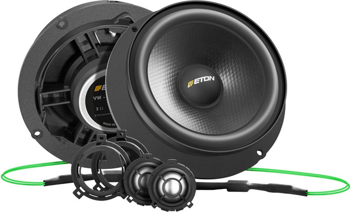 Eton UpGrade VWGOLF7 F-R2.1 - Autospeakers - Pasklare speakers voor VW Golf 7 - Custom Fit luidsprekers - 16,5cm 2 weg composet - Audio Upgrade