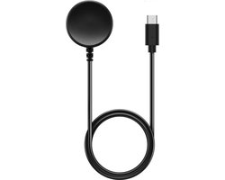 Oplader - USB-C oplaadkabel - draadloos opladen - geschikt voor Samsung Galaxy Watch 6 / Watch 6 Classic / Watch 7 / Watch FE / Watch Ultra - zwart