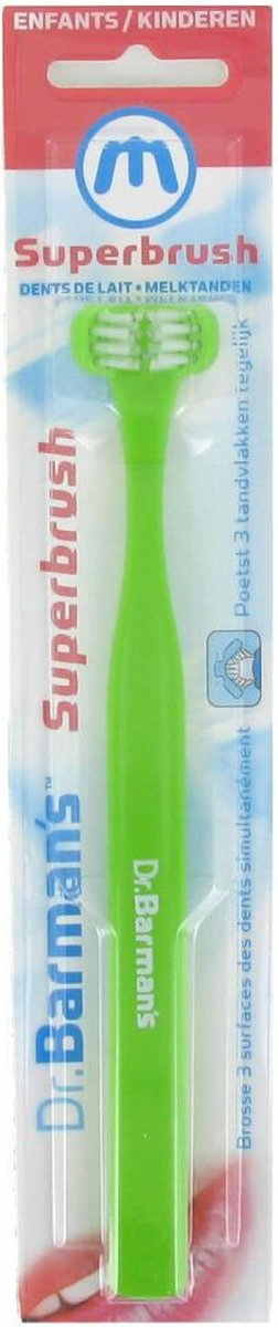 Goedkoopste 2x Dr. Barmans Superbrush Kinderen