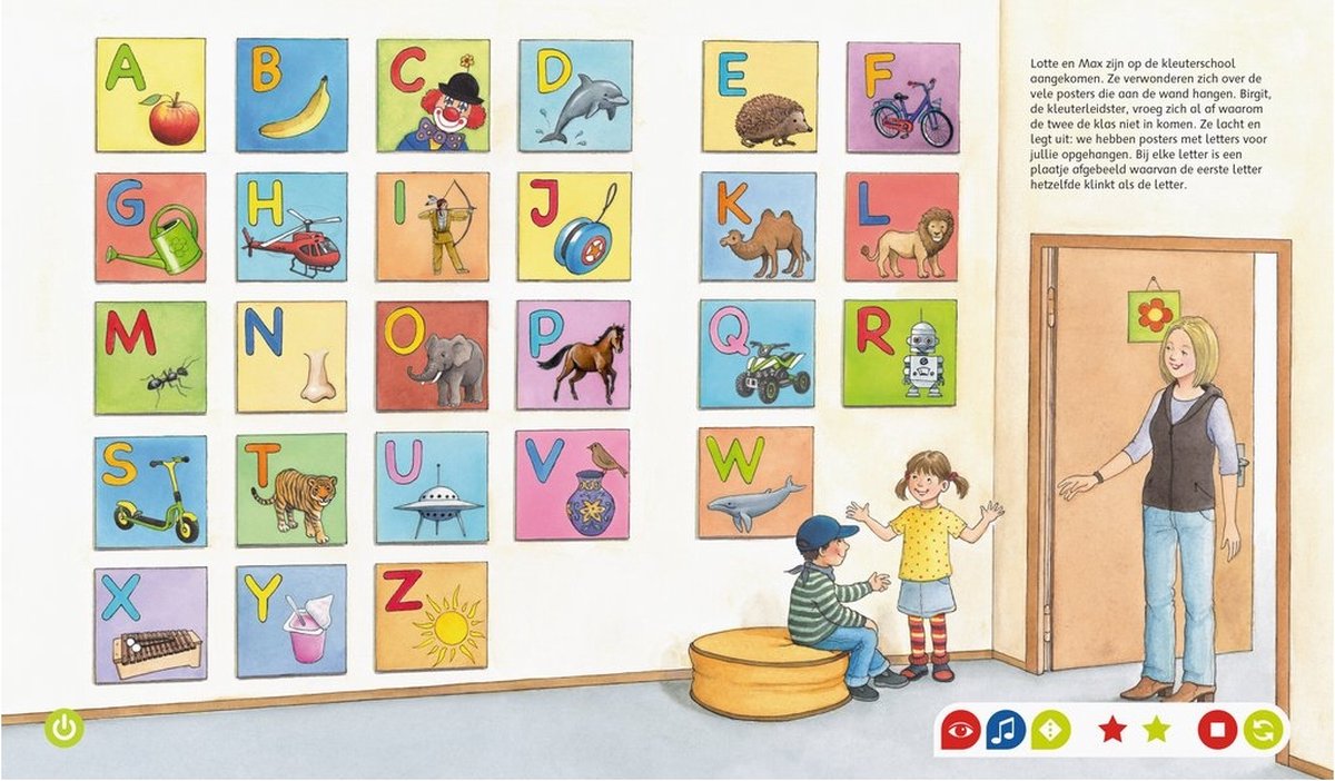 tiptoi® boek Mijn leerspel Avontuur Eerste letters - Ravensburger - Leersysteem — afbeelding 6