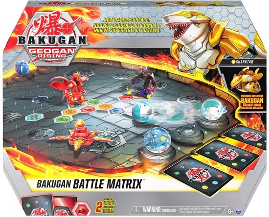 Bakugan GEOGAN RISING - ARENE DE COMBAT BATTLE MATRIX SAISON 3 - Jeu de  plateau avec 1