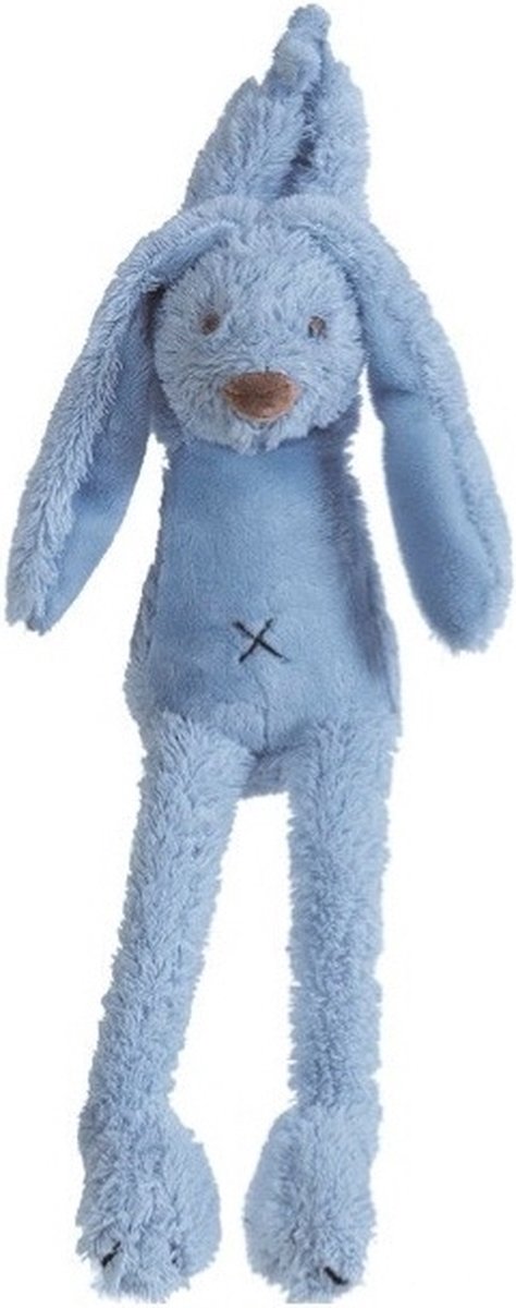 Happy Horse Konijn Richie Muziekknuffel - Donkerblauw - Baby cadeau van Happy Horse — afbeelding 3