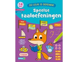 Omslag van 7-8 jaar 2de leerjaar groep 4 speelse taaloefeningen