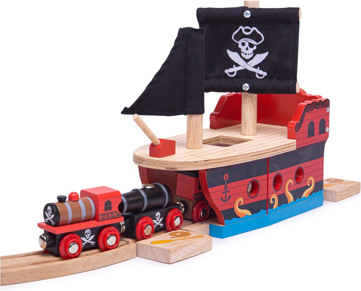 Treinbaanonderdeel Piratenboot