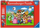Bol.com Ravensburger puzzel Super Mario - legpuzzel - 100 stukjes aanbieding
