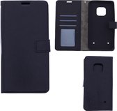 LuxeBass Hoesje geschikt voor Nokia XR20 - Boekhoesje met kaartvakken - Zwart gsm hoesje - telefoonhoes - telefoonhoesjes