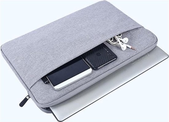 LuxeBass H521 aktetas Laptop Schoudertas 13.3 inch Notebook Tas Grijs