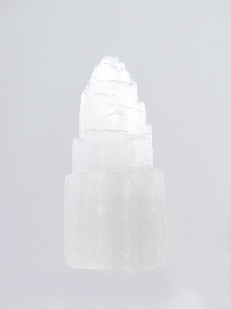 Seleniet Lamp - Incl. Snoer met Aan/Uit Schakelaar - Wit - ca. 20-25cm