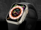 Smartwatch - Ultra - Android - Apple - Dames - Heren - Horloge - Sport watch - Grijs - Hartslagmeter