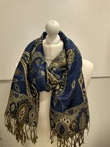 Gebloemde Gouden Sjaal dames kopen? Kijk snel! | bol.com