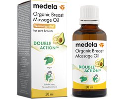 Medela Organic Massage olie - verwarmende borstverzorging - vegan - 50ml - biologisch