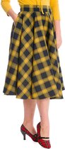 Rok Dancing Days -M- SWEET CHECK Jaune