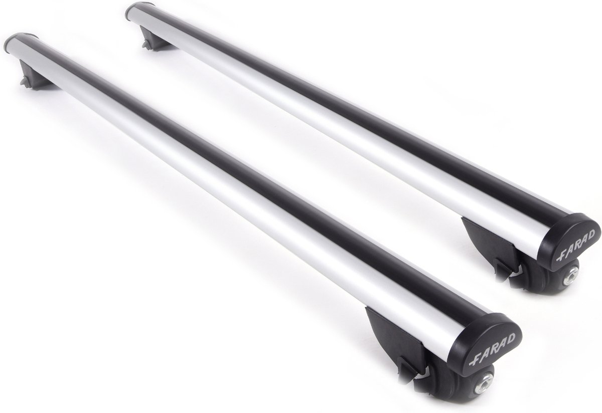 Dakdragers geschikt voor Citroën C4 Picasso 2006-2013 open dakrailing - Aluminium - 100kg Laadvermogen - Merk Farad