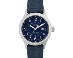 Timex Expedition North Sierra TW2V65600 Horloge - Nylon - Blauw - Ø 40 mm