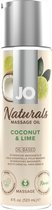 System JO - Naturals Massage Olie Kokosnoot & Limoen 120 ml