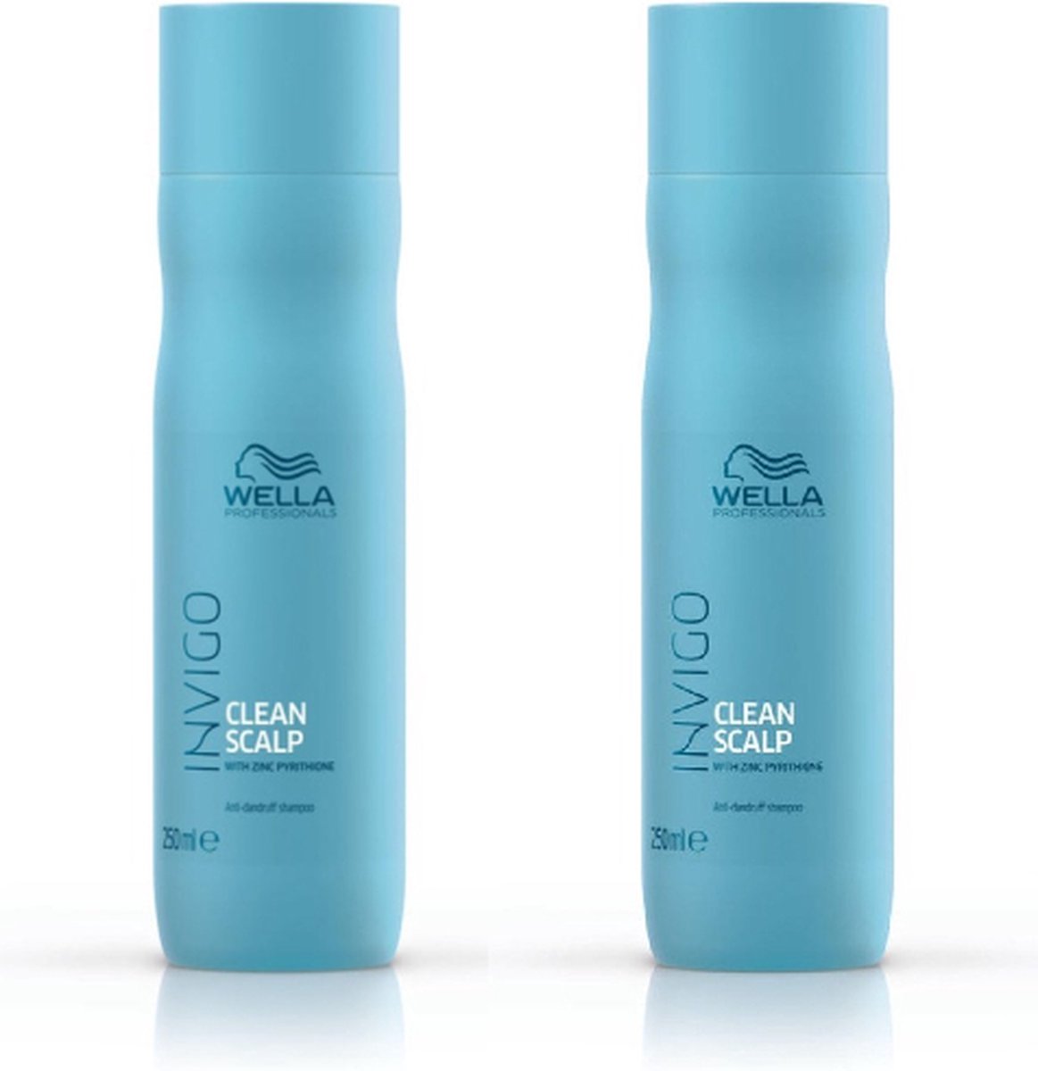 Wella Invigo - Balance Clean Scalp Anti-Dandruff Vrouwen Zakelijk Shampoo - 2 x 250 ml