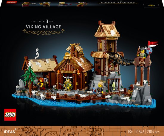 LEGO IDEAS 21343 - Viking Village - Vikingdorp