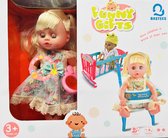 Funny Gifts - Schattige speelgoed baby pop - 41 cm