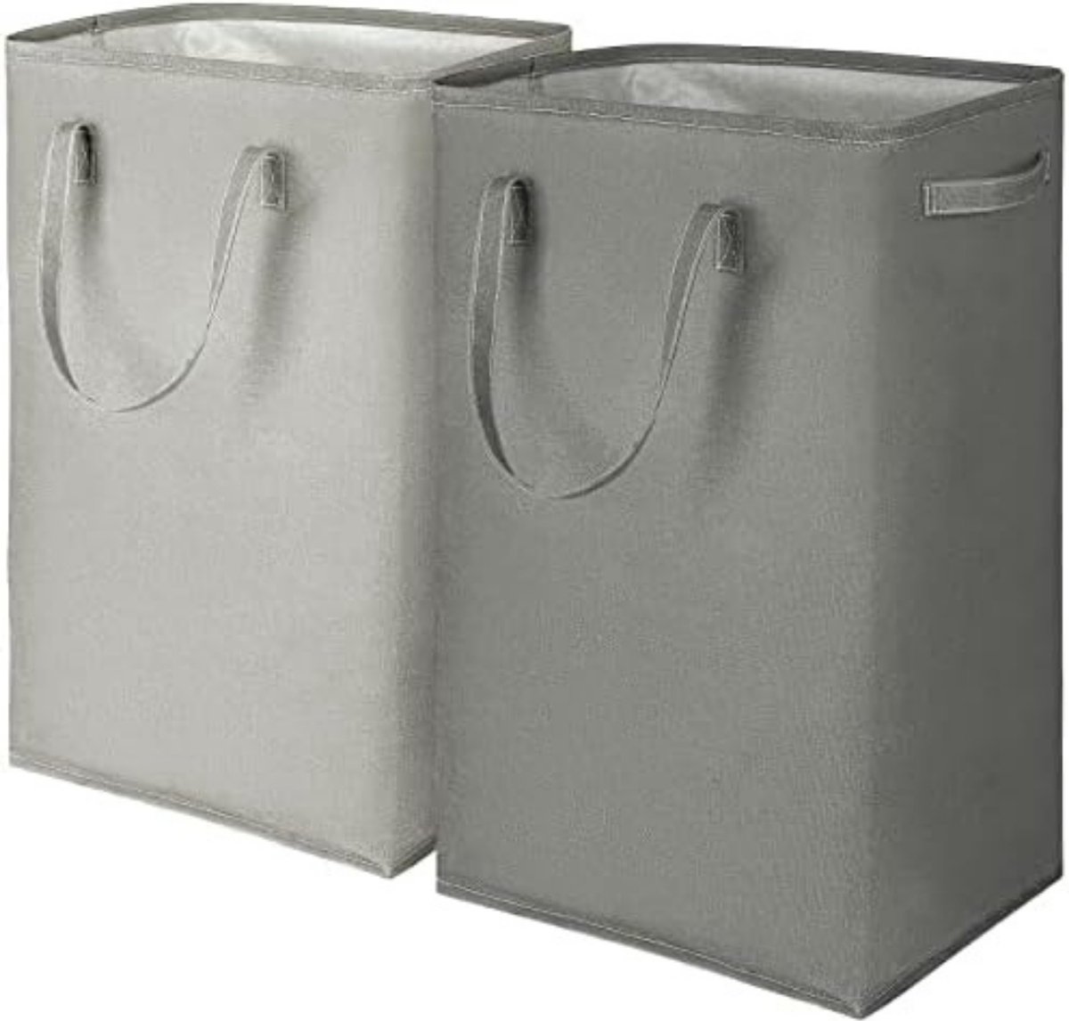 Gratyfied - Dubbele Wasmand - Double Laundry Basket - Wasmand 2 Vakken - Laundry Basket 2 Compartments - Laundry Bag