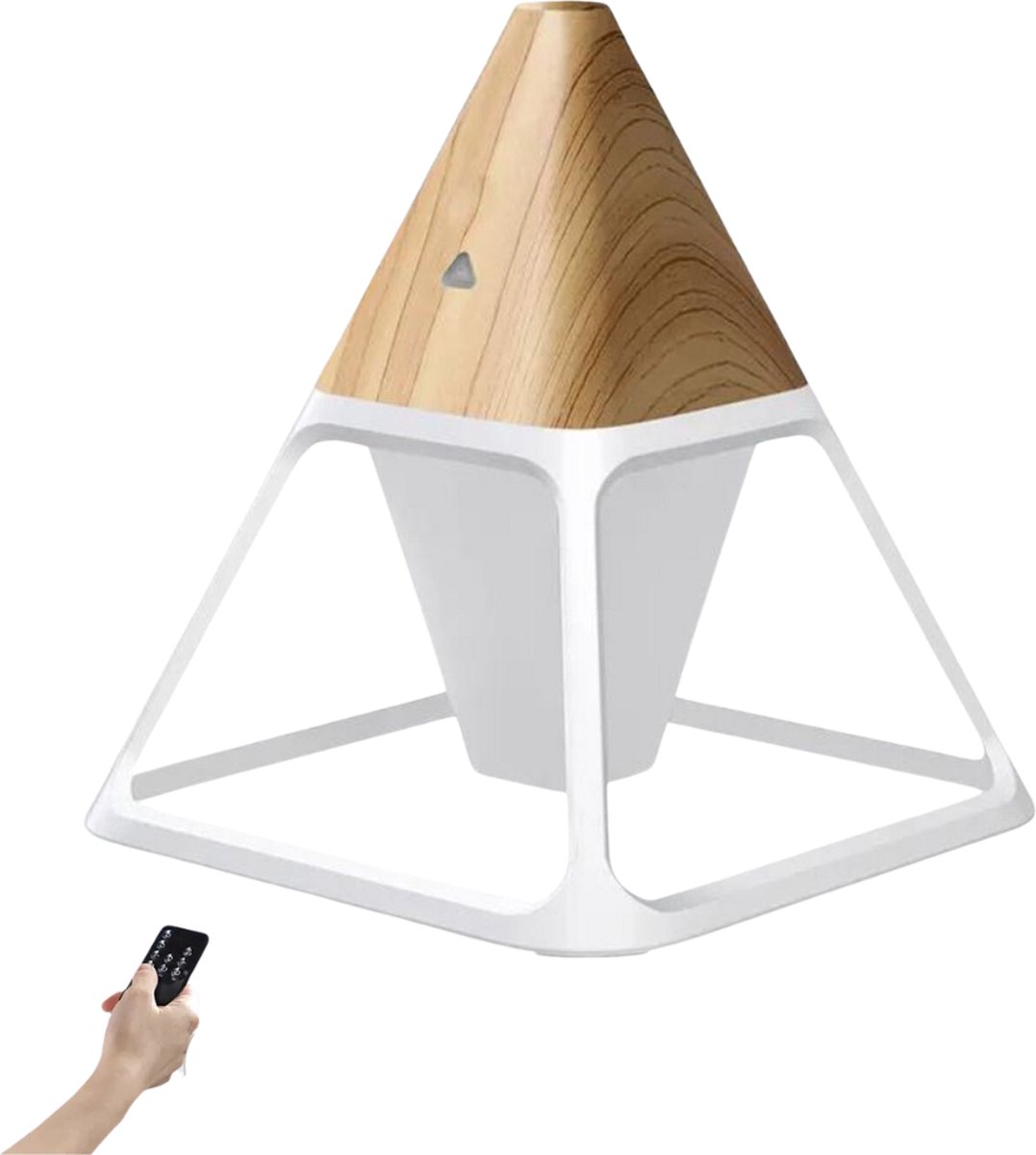 Goedkoopste Olie Diffuser 3D - Aroma Diffuser 200ML met Afstandsbediening - Luchtbevochtiger – Verdamper – Aromatherapie - Geurverspreider - Vlam effect