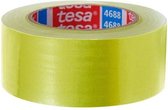 tesa® Standaard polyethyleengecoate textieltape geel 50mm x 25m