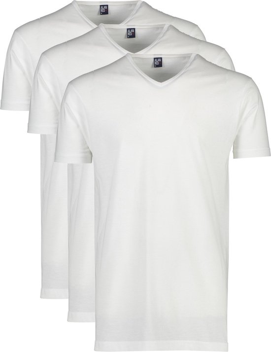T-shirt blanc coffret cadeau 3-pack Alan Red Vermont