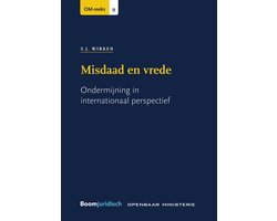 Omslag van OM-reeks 9 - Misdaad en vrede