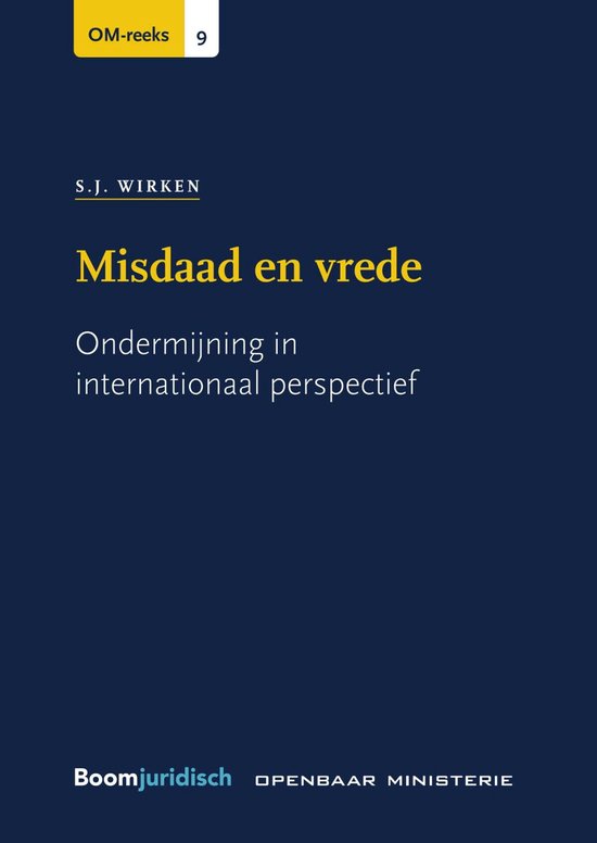 OM-reeks 9 - Misdaad en vrede - cover