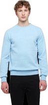 Web Blouse Comfy Men Sweatshirt Lichtblauw