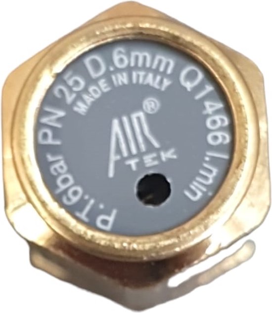 Soupape De Sécurité Pour Compresseur 1/4, 8,5 Bars - Marque Air Tek, Fabriquée En Italie - Neuf Sous Emballage